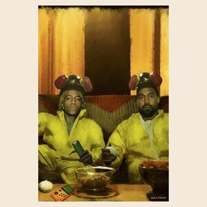 Kanye West X Soulja Boy Breaking Bad Poster_170